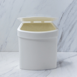 Lixeira 2,5 litros Branca - Ela Decora