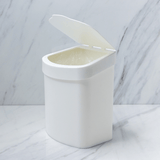 Lixeira 2,5 litros Branca - Ela Decora