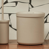 Lixeira Bold Bege 6 Litros - Ela Decora