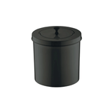 Lixeira com Tampa Preta 5 Litros - Ela Decora