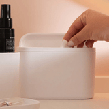 Lixeira de Bancada Basculante Bold Branca 1 Litro - Ela Decora