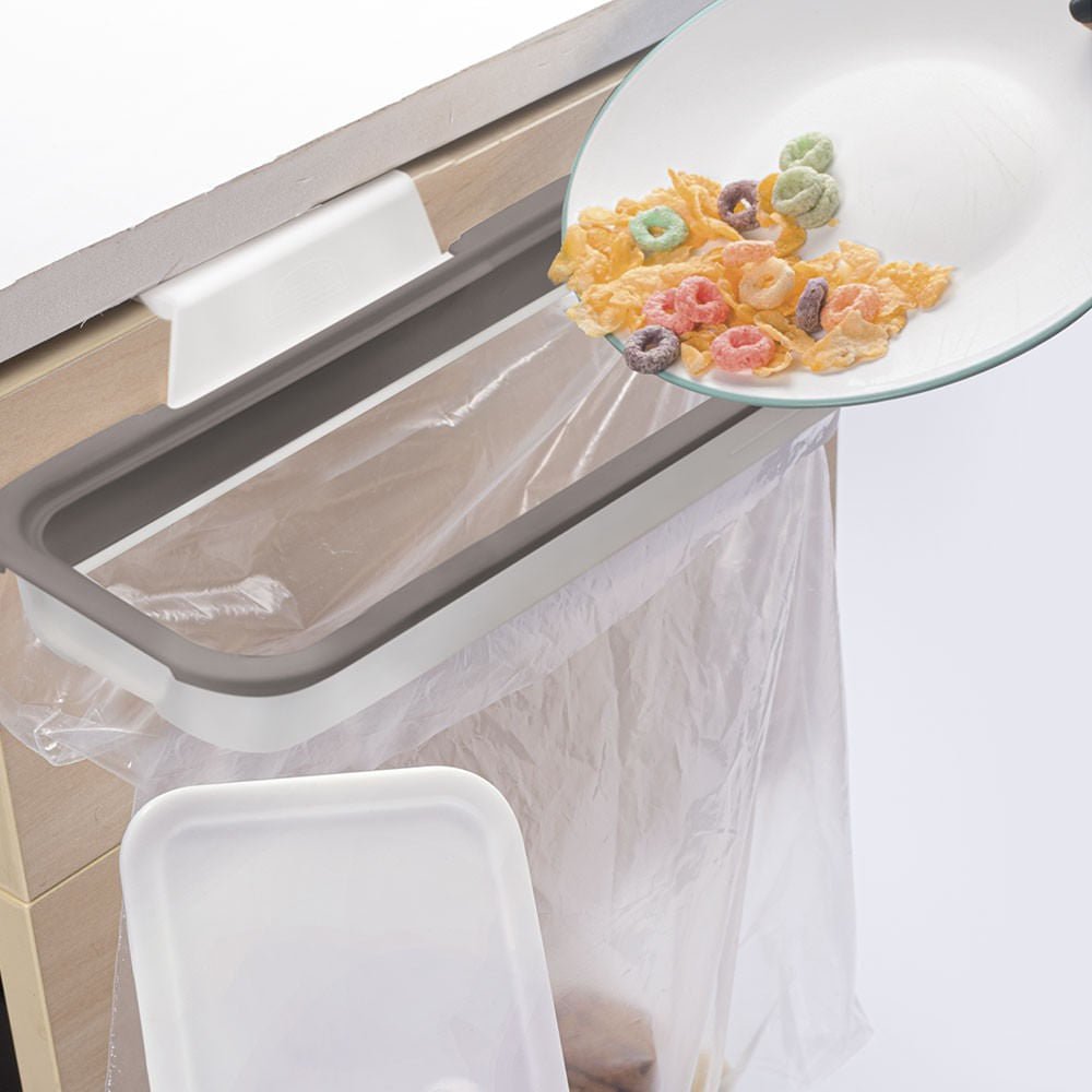 Lixeira para Armario Branca 25cm - Ela Decora