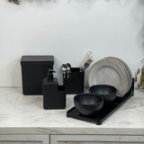 Lixeira Trium 2,5 Litros Preta - Ela Decora