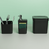 Lixeira Trium 4,7 Litros Preta - Ela Decora