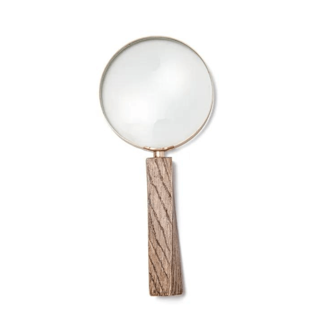 Lupa Decorativa em Poliresina 17cm - Ela Decora