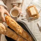 Manteigueira Sense de Bambu 16cm - Ela Decora