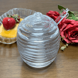 Meleira Cristal de Chumbo Colmeia com Pegador 210ml - Ela Decora