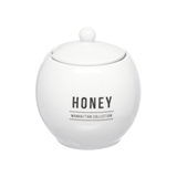 Meleira de Porcelana Manhattan Branca 350ml - Ela Decora