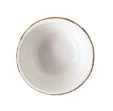 Mini Bowl em Bambu Branco - Ela Decora