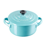 Mini Cocotte Caçarola Cerâmica Azul Caribe Le Creuset - Ela Decora