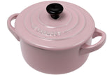 Mini Cocotte Caçarola Cerâmica Pink Chiffon Le Creuset - 14 cm - Ela Decora