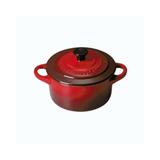 Mini Cocotte Caçarola Cerâmica Vermelha Le Creuset - 14 cm - Ela Decora