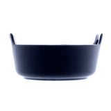 Mini Travessa Caçarola Porcelana Nordica Azul Marinho Matt - 16 cm - Ela Decora