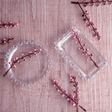 Mini Travessa Redonda em Cristal de Chumbo Coração 9,5cm - Ela Decora