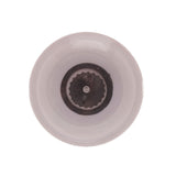 Moedor de Tempero em Vidro com Tampa Branca 170ml - Ela Decora