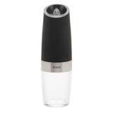 Moedor de Temperos Automatico Gravity em Aço Inox Preto 20cm - Ela Decora