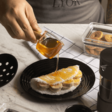 Molheira Vidro com Cabo de Bambu 50ml - Ela Decora