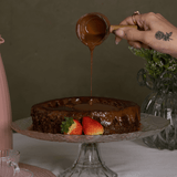 Molheira Vidro com Cabo de Bambu 50ml - Ela Decora