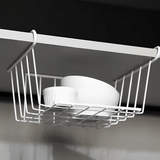 Organizador Armário Cesto Suspenso Pequeno - 25,5 cm - Ela Decora