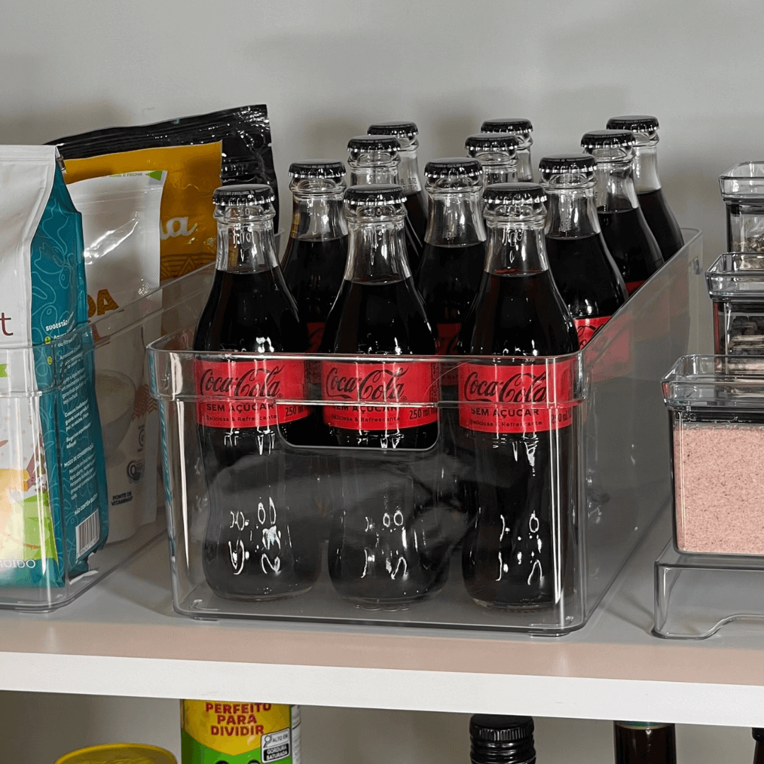 Organizador Clear 30cm x 20cm - Ela Decora