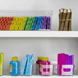 Organizador Clear 37cm x 10cm - Ela Decora