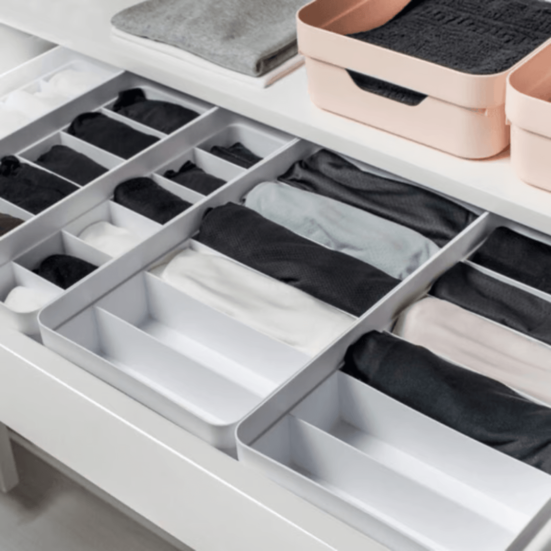 Organizador Colmeia Logic Branco 20cm x 35cm - Ela Decora