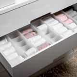 Organizador Colmeia Logic Transparente P 35cm x 10cm - Ela Decora