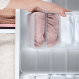 Organizador Colmeia Logic Transparente P 35cm x 10cm - Ela Decora