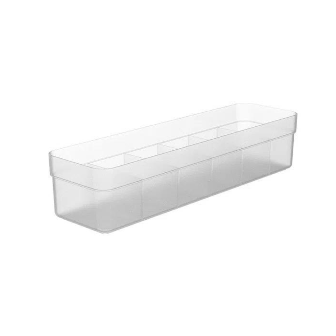 Organizador Colmeia Logic Transparente P 35cm x 10cm - Ela Decora