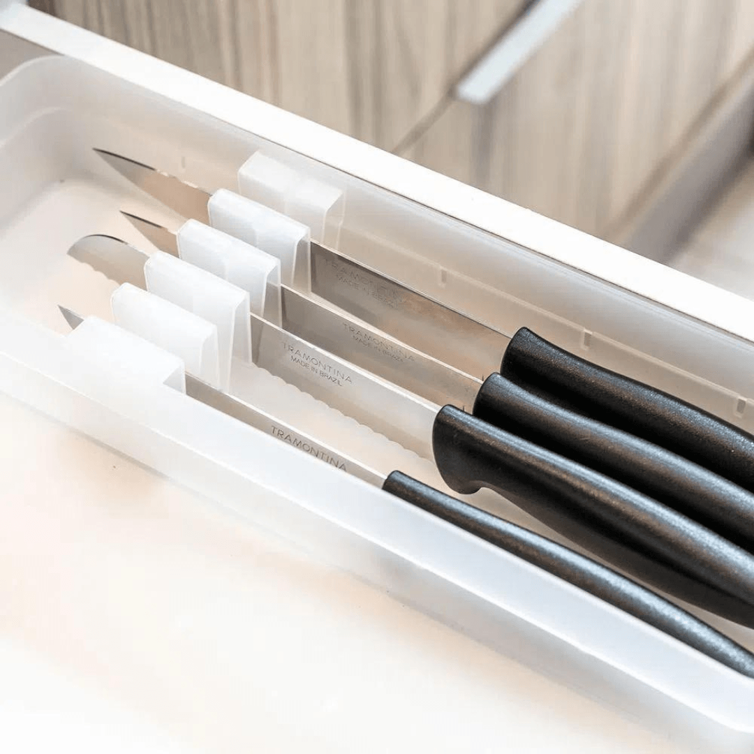 Organizador de Facas Logic - Ela Decora