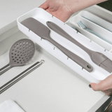 Organizador de Facas Perfect Branco 35cm - Ela Decora