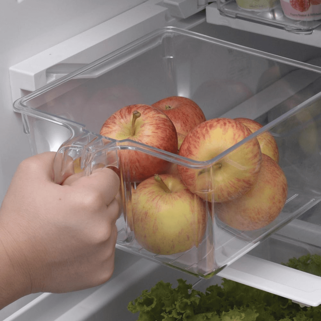 Organizador de Geladeira Quadrado com Pegador 22,3cm - Ela Decora