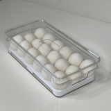 Organizador de Ovos Clear Fresh Natural 18 Ovos - Ela Decora