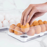 Organizador de Ovos Clear Fresh Natural 18 Ovos - Ela Decora