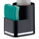 Organizador de Pia Detergente e Bucha Preto - Ela Decora