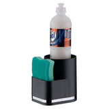 Organizador de Pia Detergente e Bucha Preto - Ela Decora