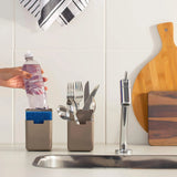 Organizador de Pia Porta Detergente Single Warm Gray - Ela Decora