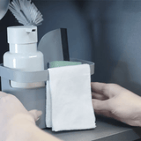 Organizador de Pia Porta Detergente Trium Max Azul Glacial Fechado - Ela Decora