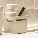 Organizador de Pia Porta Detergente Trium Max Branco Fechado - Ela Decora