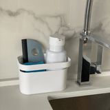 Organizador de Pia Porta Detergente Trium Max Branco Fechado - Ela Decora