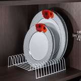 Organizador De Pratos 12 Posições 20 cm Branco - Ela Decora