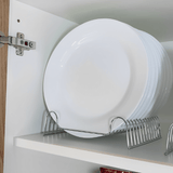 Organizador de Pratos 12 Posições 21,5cm Cromado - Ela Decora