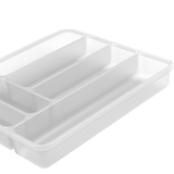 Organizador de Talheres Perfect Transparente 35,9cm - Ela Decora