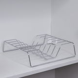 Organizador De Tampas De Panela Aço Cromado - Ela Decora