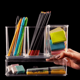 Organizador Encaixa Multiuso Transparente 14,6cm - Ela Decora