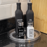 Organizador Giratório Porta Tempero Baixo 22,6cm - Ela Decora