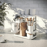 Organizador Multinível Holster Branco 51cm - Ela Decora