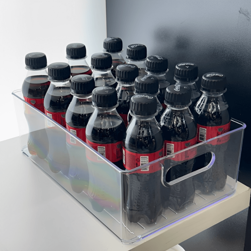 Organizador Multiuso Transparente 30 cm - Ela Decora