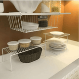 Organizador Para Armário Grande Branco 42cm - Ela Decora