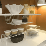 Organizador para Armário Médio Branco - 32 cm - Ela Decora